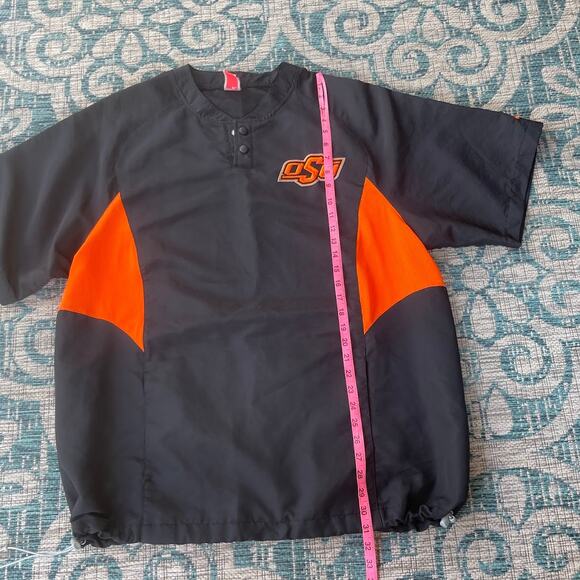 Vintage Nike Team Oklahoma State Cowboys Pullover Windbreaker Men's‎ Jacket - Picture 9 of 10
